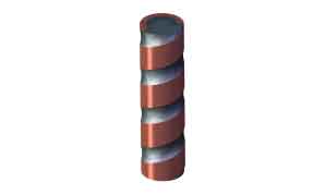 Микро-пружинные спиральные контакты NASA (NASA Invented Micro Coil Spring)